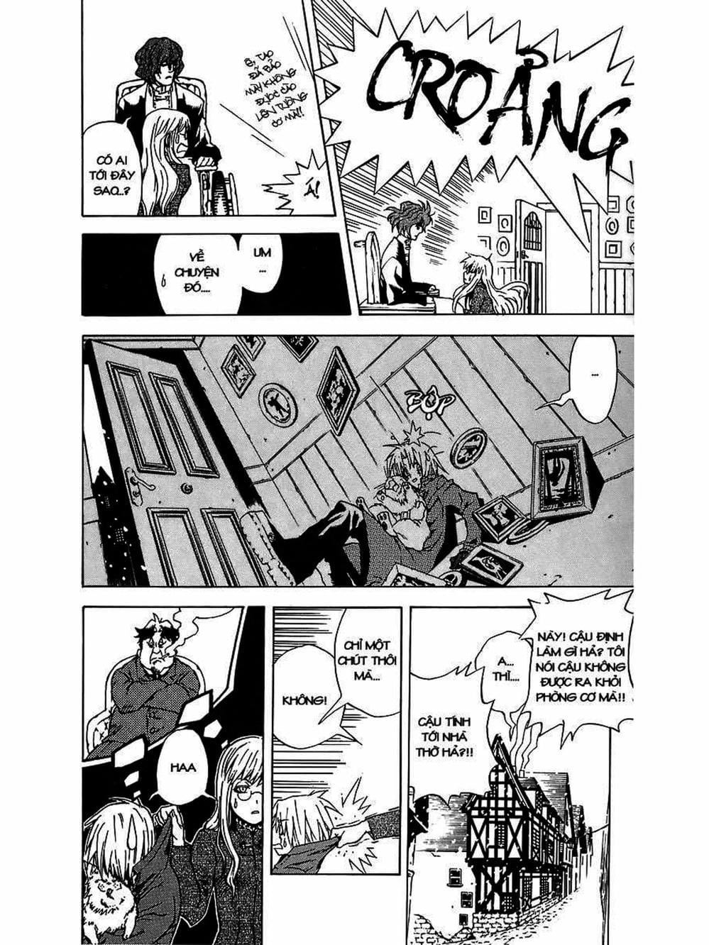 Truyện Tranh Quái Vật Sinh Ra Từ Linh Hồn Chết Chóc - D. Gray-Man trang 8