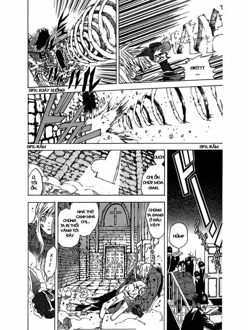 Truyện Tranh Quái Vật Sinh Ra Từ Linh Hồn Chết Chóc - D. Gray-Man trang 8