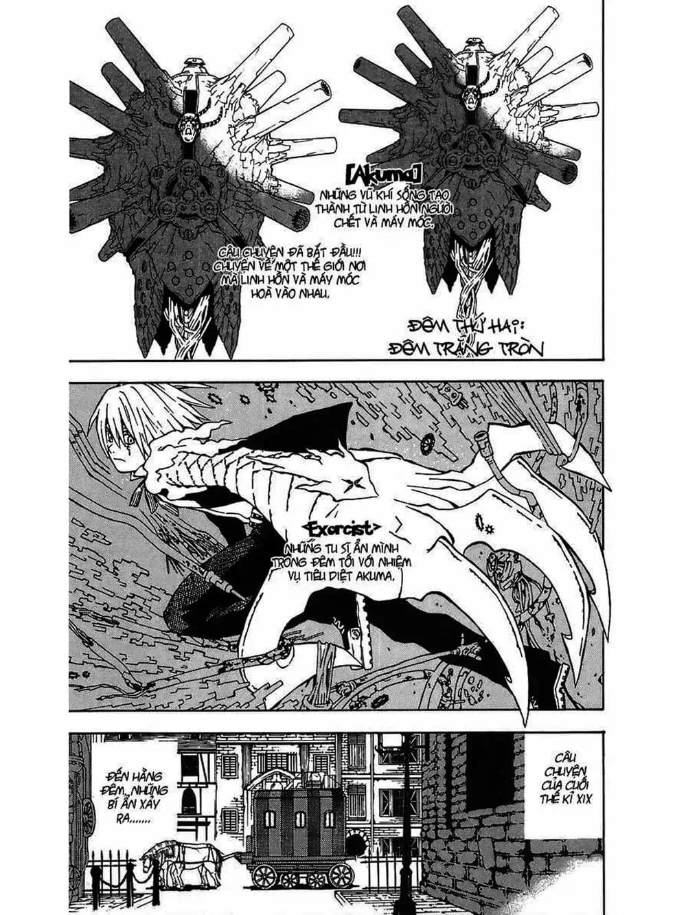 Truyện Tranh Quái Vật Sinh Ra Từ Linh Hồn Chết Chóc - D. Gray-Man trang 8