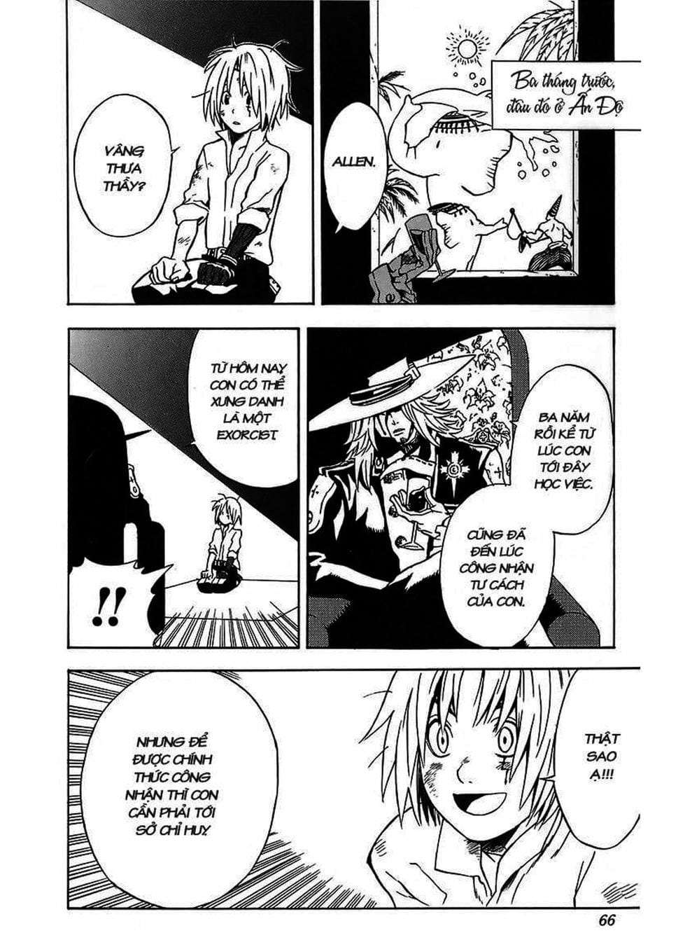 Truyện Tranh Quái Vật Sinh Ra Từ Linh Hồn Chết Chóc - D. Gray-Man trang 8