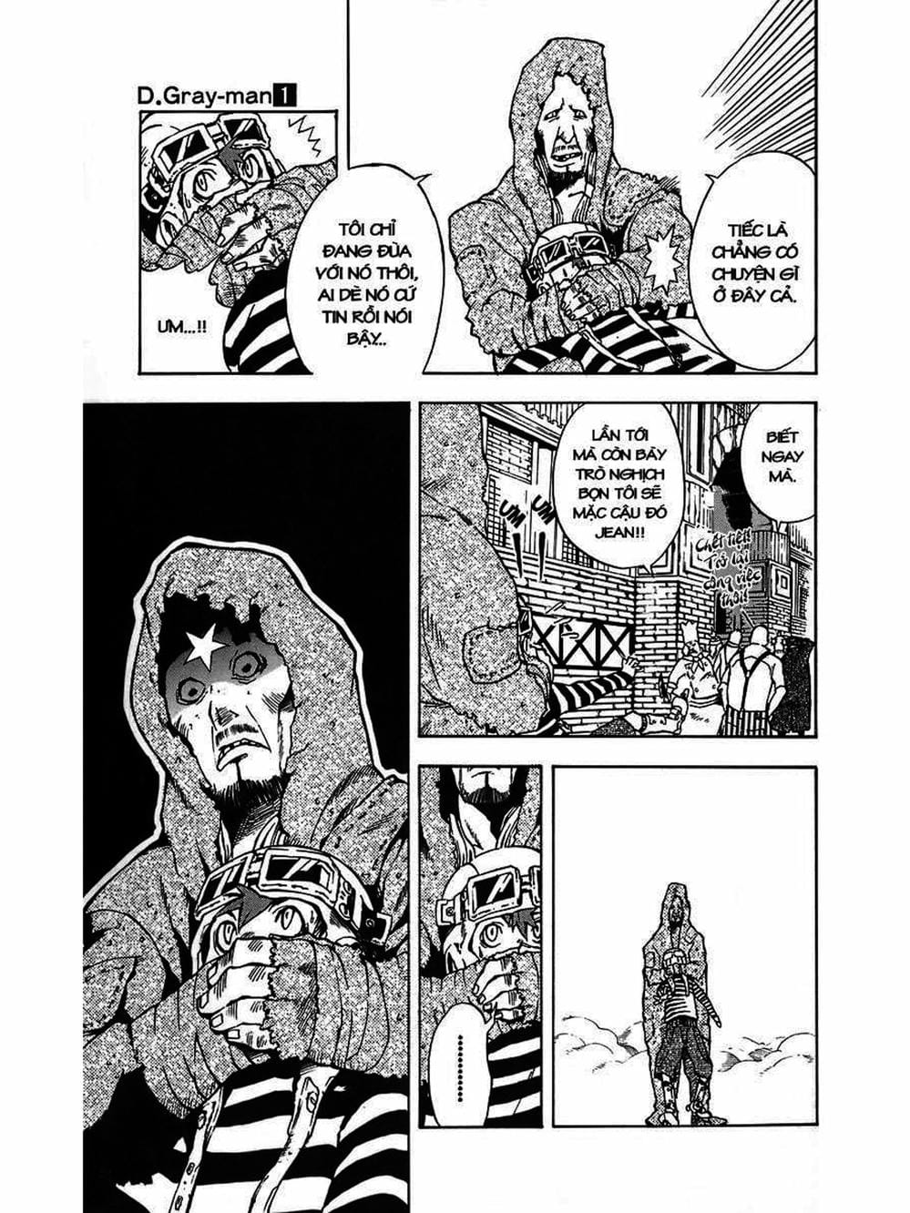 Truyện Tranh Quái Vật Sinh Ra Từ Linh Hồn Chết Chóc - D. Gray-Man trang 8