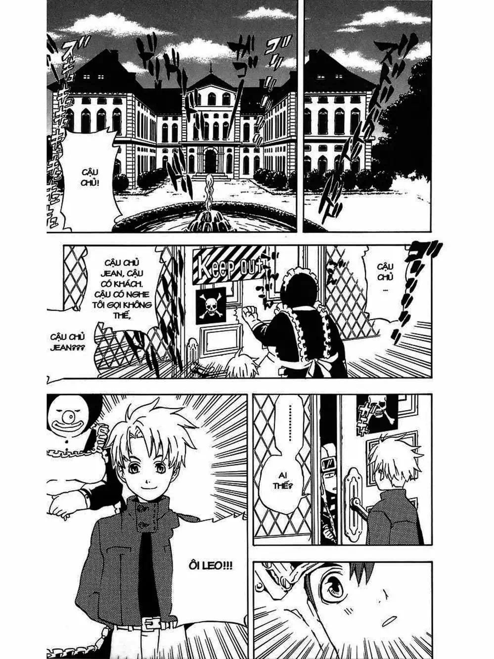 Truyện Tranh Quái Vật Sinh Ra Từ Linh Hồn Chết Chóc - D. Gray-Man trang 8