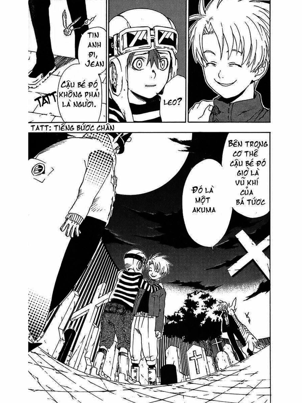 Truyện Tranh Quái Vật Sinh Ra Từ Linh Hồn Chết Chóc - D. Gray-Man trang 8