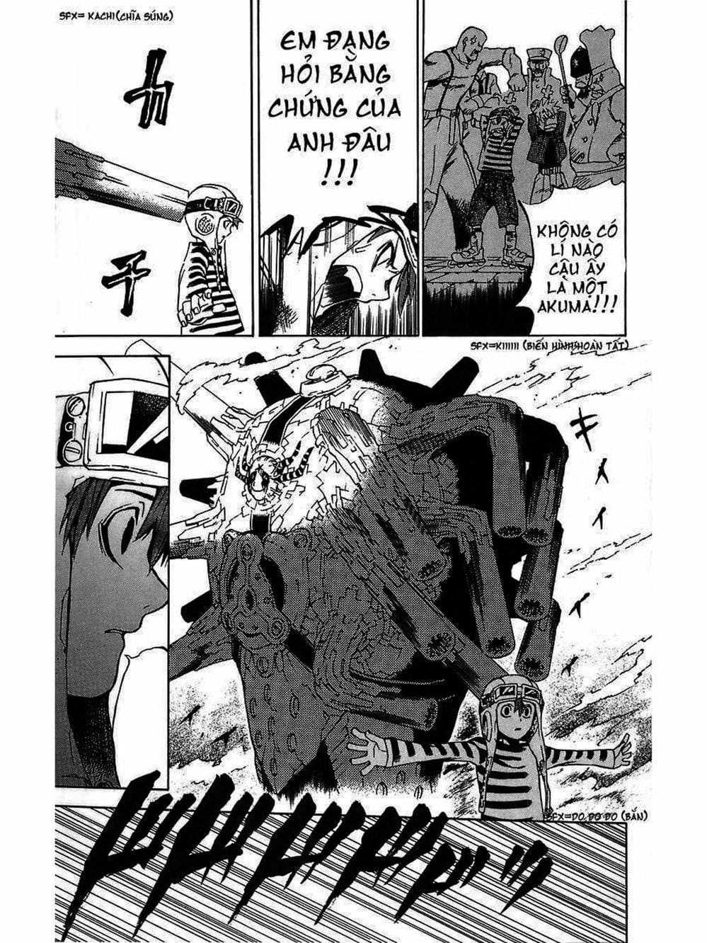 Truyện Tranh Quái Vật Sinh Ra Từ Linh Hồn Chết Chóc - D. Gray-Man trang 8