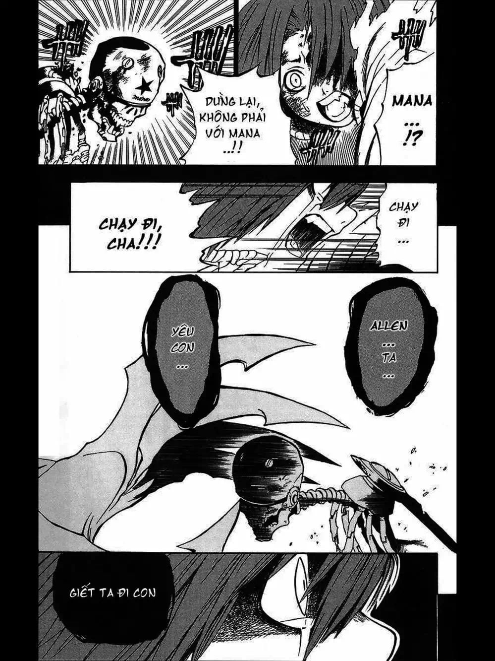 Truyện Tranh Quái Vật Sinh Ra Từ Linh Hồn Chết Chóc - D. Gray-Man trang 8