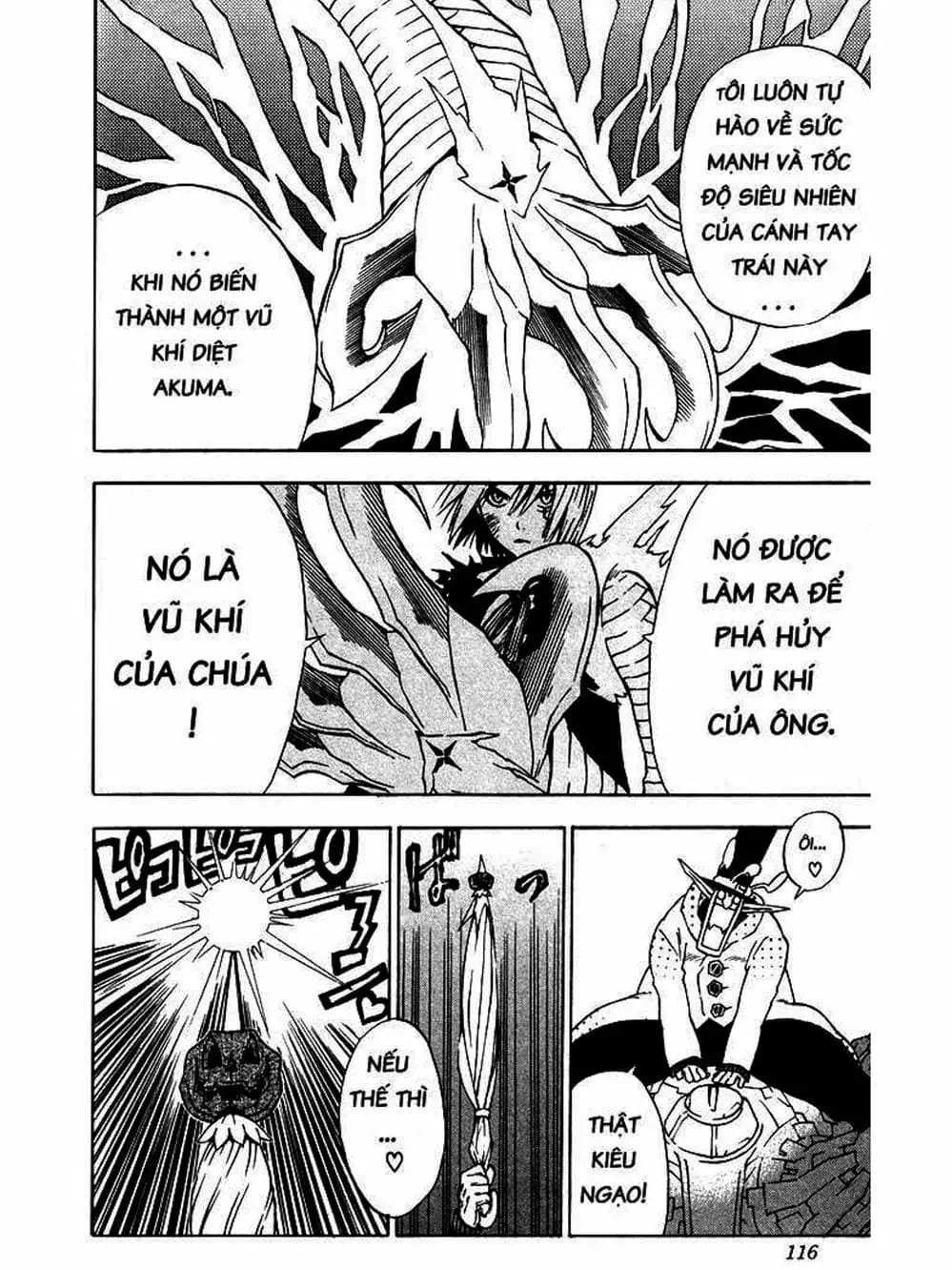 Truyện Tranh Quái Vật Sinh Ra Từ Linh Hồn Chết Chóc - D. Gray-Man trang 8