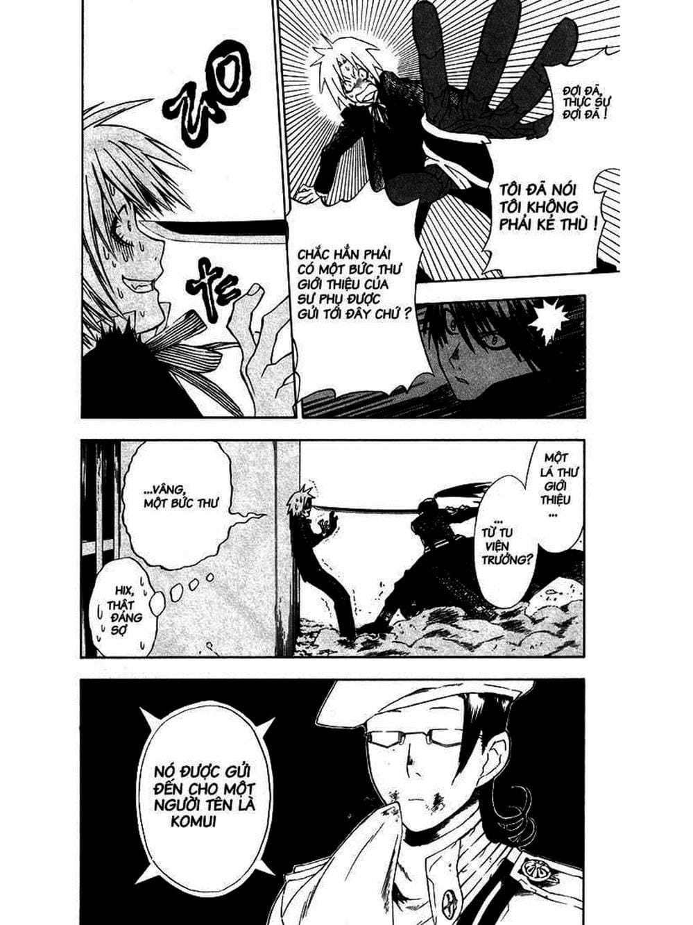 Truyện Tranh Quái Vật Sinh Ra Từ Linh Hồn Chết Chóc - D. Gray-Man trang 8