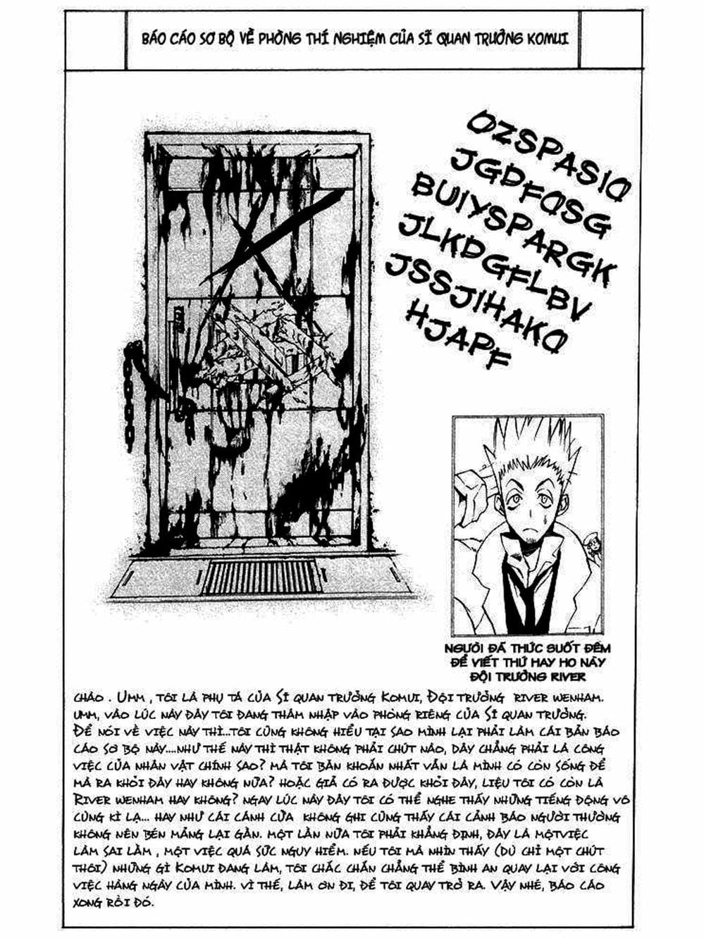 Truyện Tranh Quái Vật Sinh Ra Từ Linh Hồn Chết Chóc - D. Gray-Man trang 8