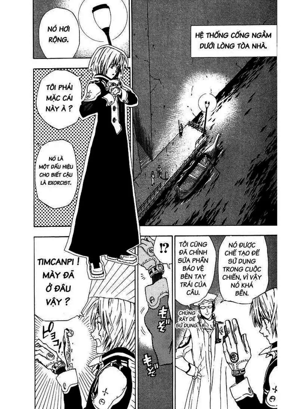 Truyện Tranh Quái Vật Sinh Ra Từ Linh Hồn Chết Chóc - D. Gray-Man trang 8