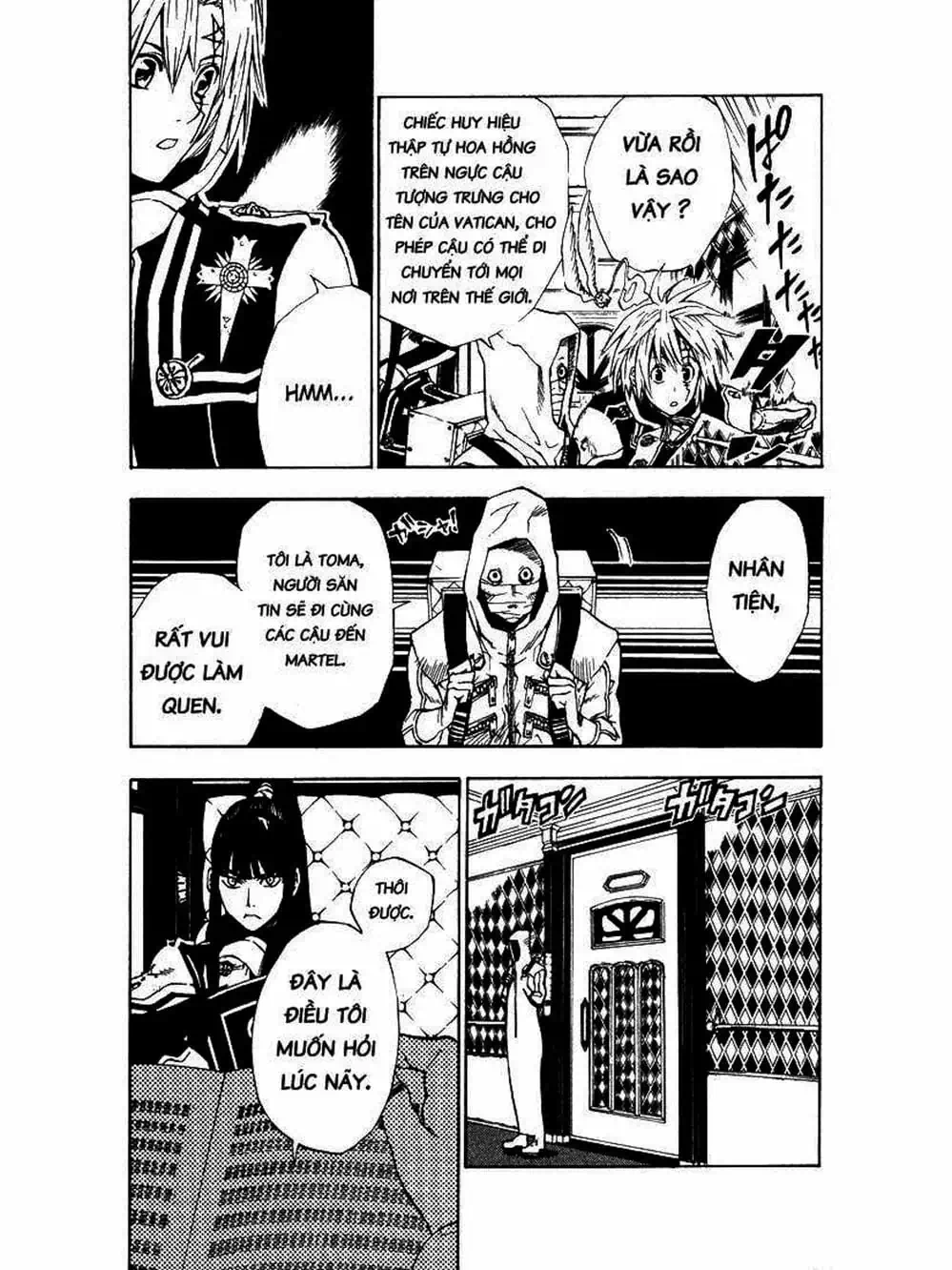 Truyện Tranh Quái Vật Sinh Ra Từ Linh Hồn Chết Chóc - D. Gray-Man trang 8