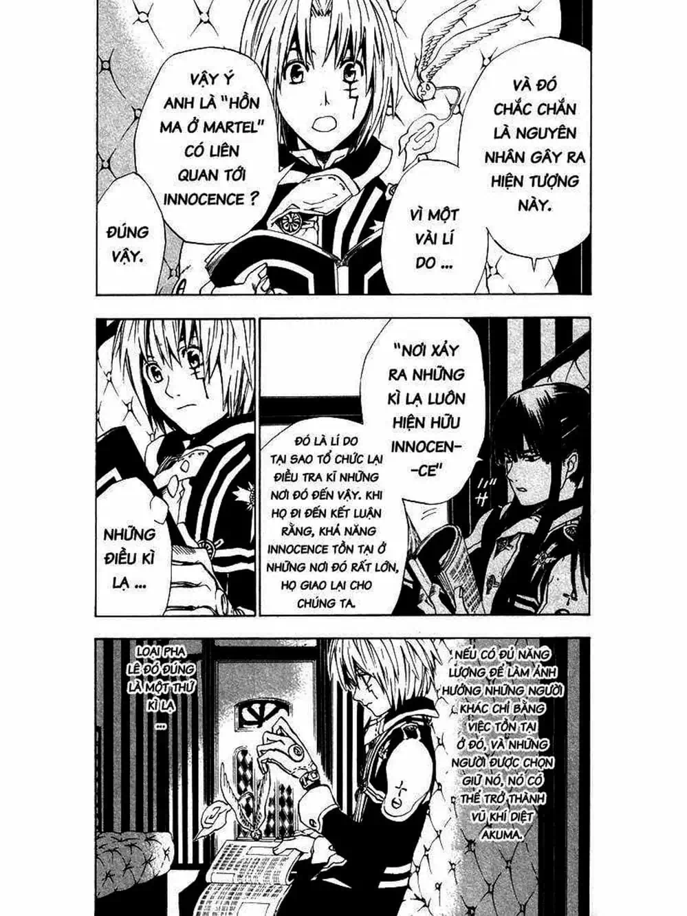 Truyện Tranh Quái Vật Sinh Ra Từ Linh Hồn Chết Chóc - D. Gray-Man trang 8