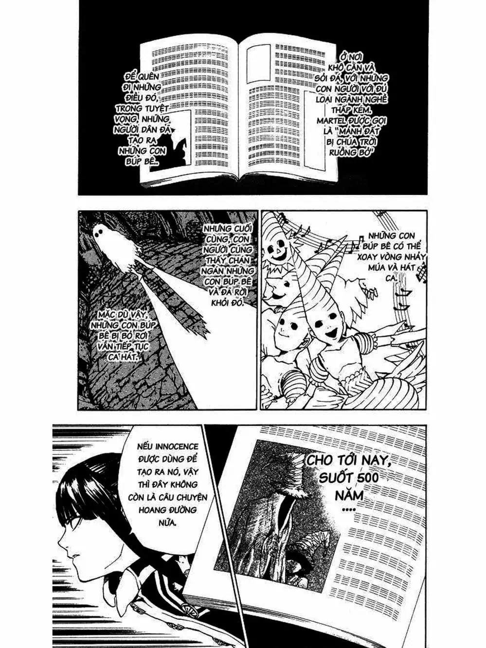 Truyện Tranh Quái Vật Sinh Ra Từ Linh Hồn Chết Chóc - D. Gray-Man trang 8