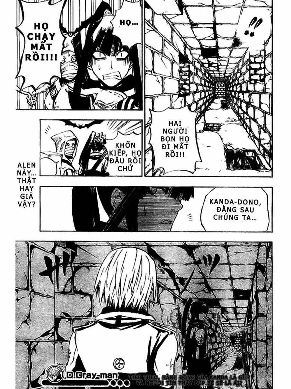 Truyện Tranh Quái Vật Sinh Ra Từ Linh Hồn Chết Chóc - D. Gray-Man trang 8