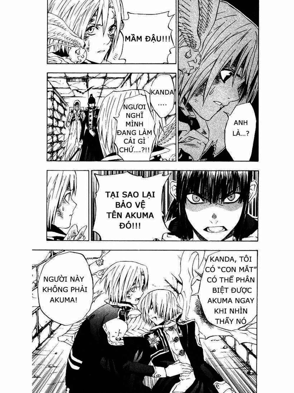 Truyện Tranh Quái Vật Sinh Ra Từ Linh Hồn Chết Chóc - D. Gray-Man trang 8