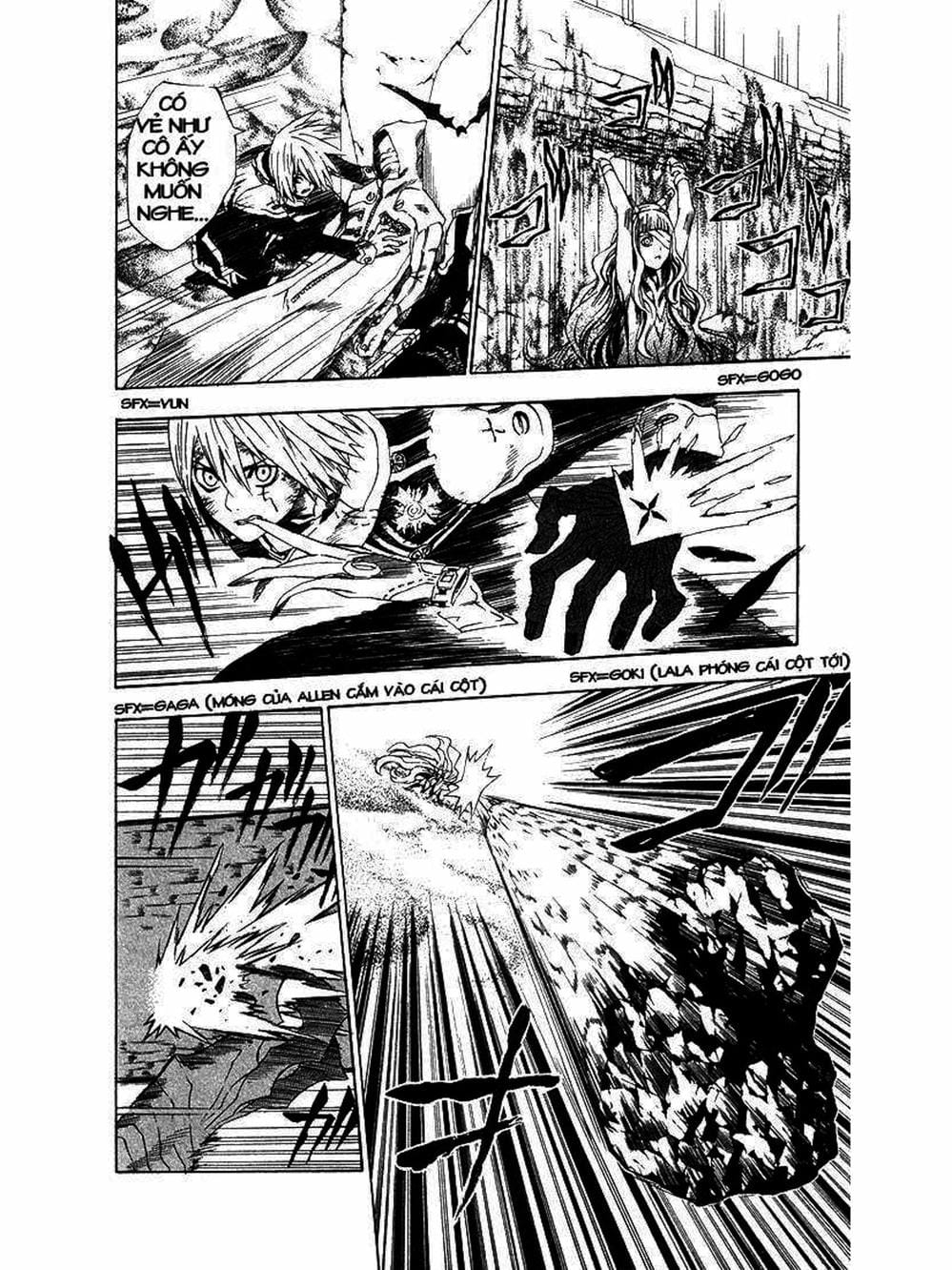 Truyện Tranh Quái Vật Sinh Ra Từ Linh Hồn Chết Chóc - D. Gray-Man trang 8