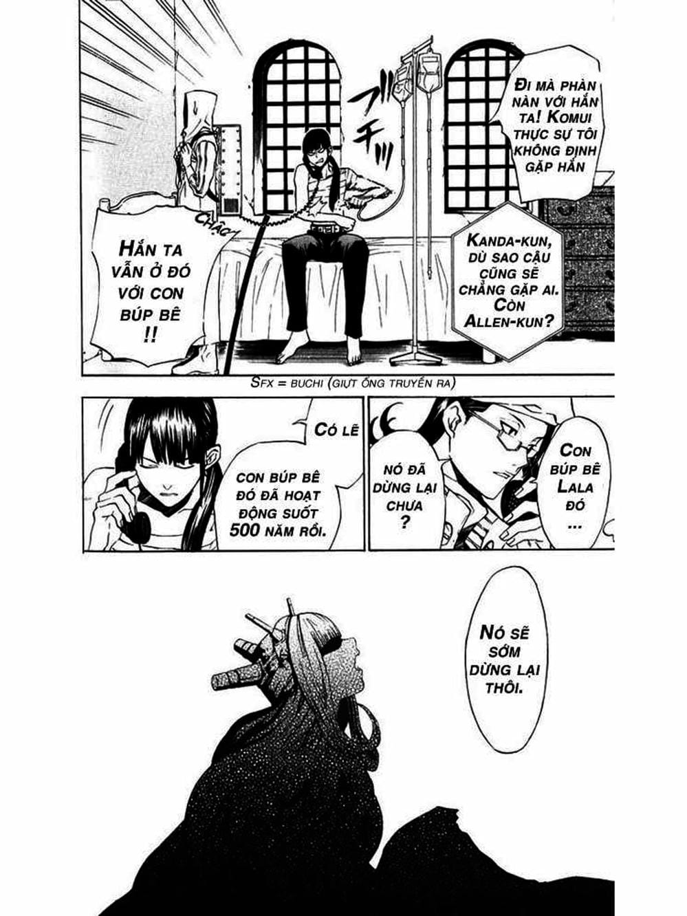 Truyện Tranh Quái Vật Sinh Ra Từ Linh Hồn Chết Chóc - D. Gray-Man trang 8