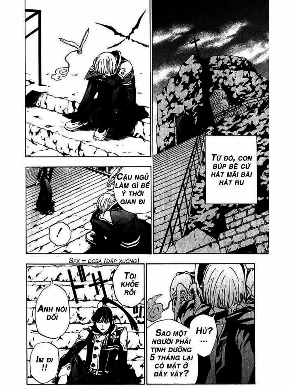 Truyện Tranh Quái Vật Sinh Ra Từ Linh Hồn Chết Chóc - D. Gray-Man trang 8