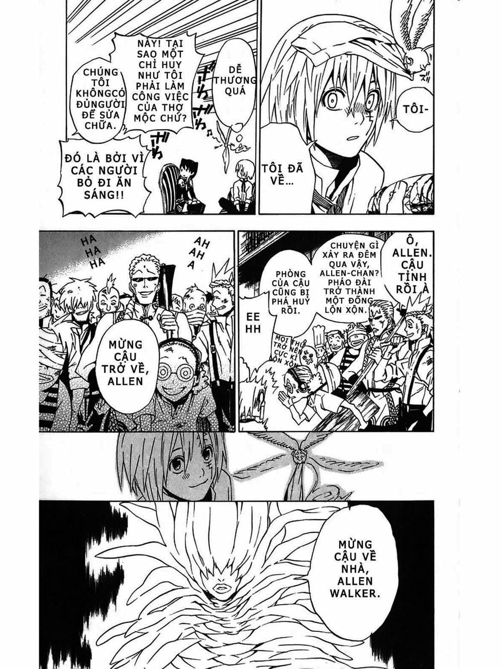 Truyện Tranh Quái Vật Sinh Ra Từ Linh Hồn Chết Chóc - D. Gray-Man trang 8