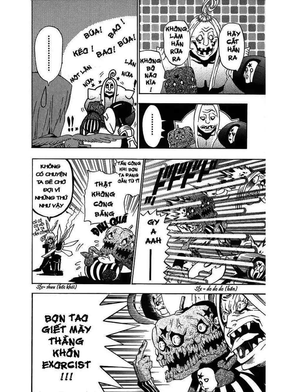 Truyện Tranh Quái Vật Sinh Ra Từ Linh Hồn Chết Chóc - D. Gray-Man trang 8