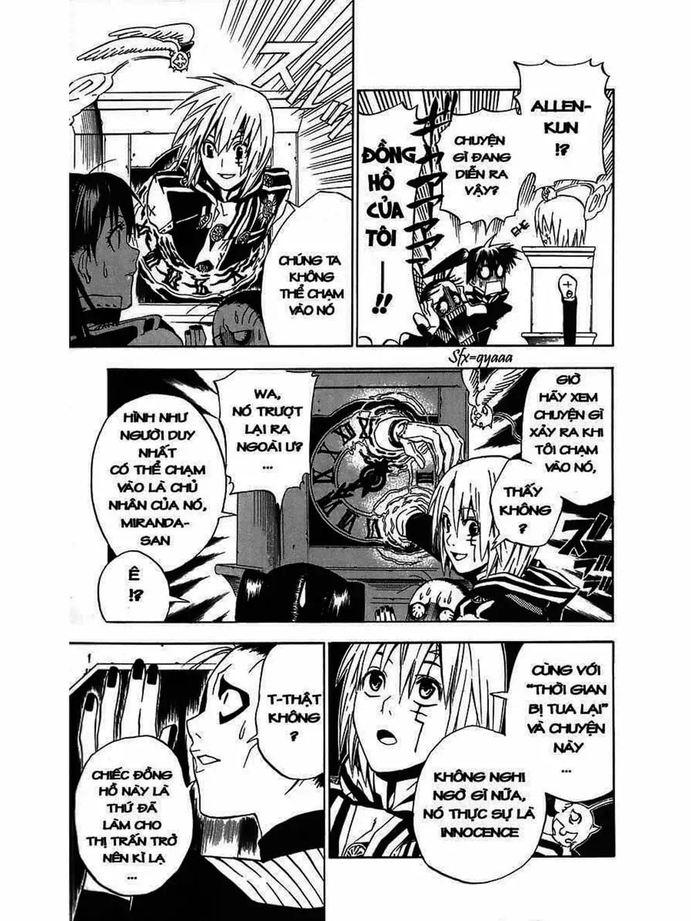 Truyện Tranh Quái Vật Sinh Ra Từ Linh Hồn Chết Chóc - D. Gray-Man trang 8