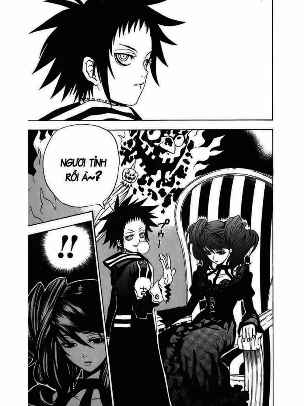 Truyện Tranh Quái Vật Sinh Ra Từ Linh Hồn Chết Chóc - D. Gray-Man trang 8