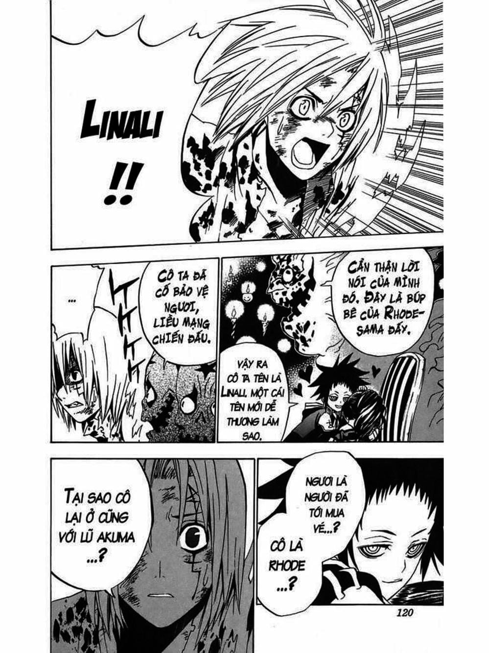 Truyện Tranh Quái Vật Sinh Ra Từ Linh Hồn Chết Chóc - D. Gray-Man trang 8