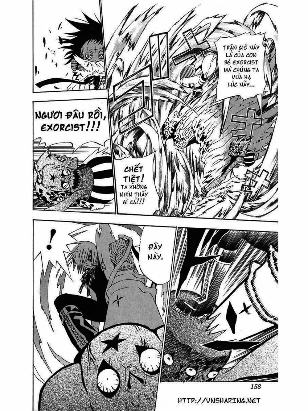 Truyện Tranh Quái Vật Sinh Ra Từ Linh Hồn Chết Chóc - D. Gray-Man trang 8