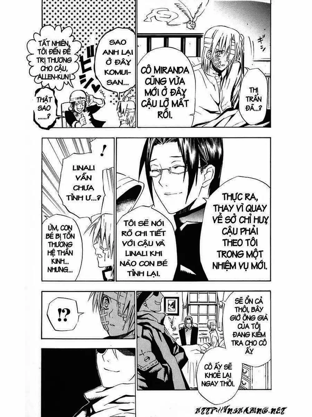 Truyện Tranh Quái Vật Sinh Ra Từ Linh Hồn Chết Chóc - D. Gray-Man trang 8