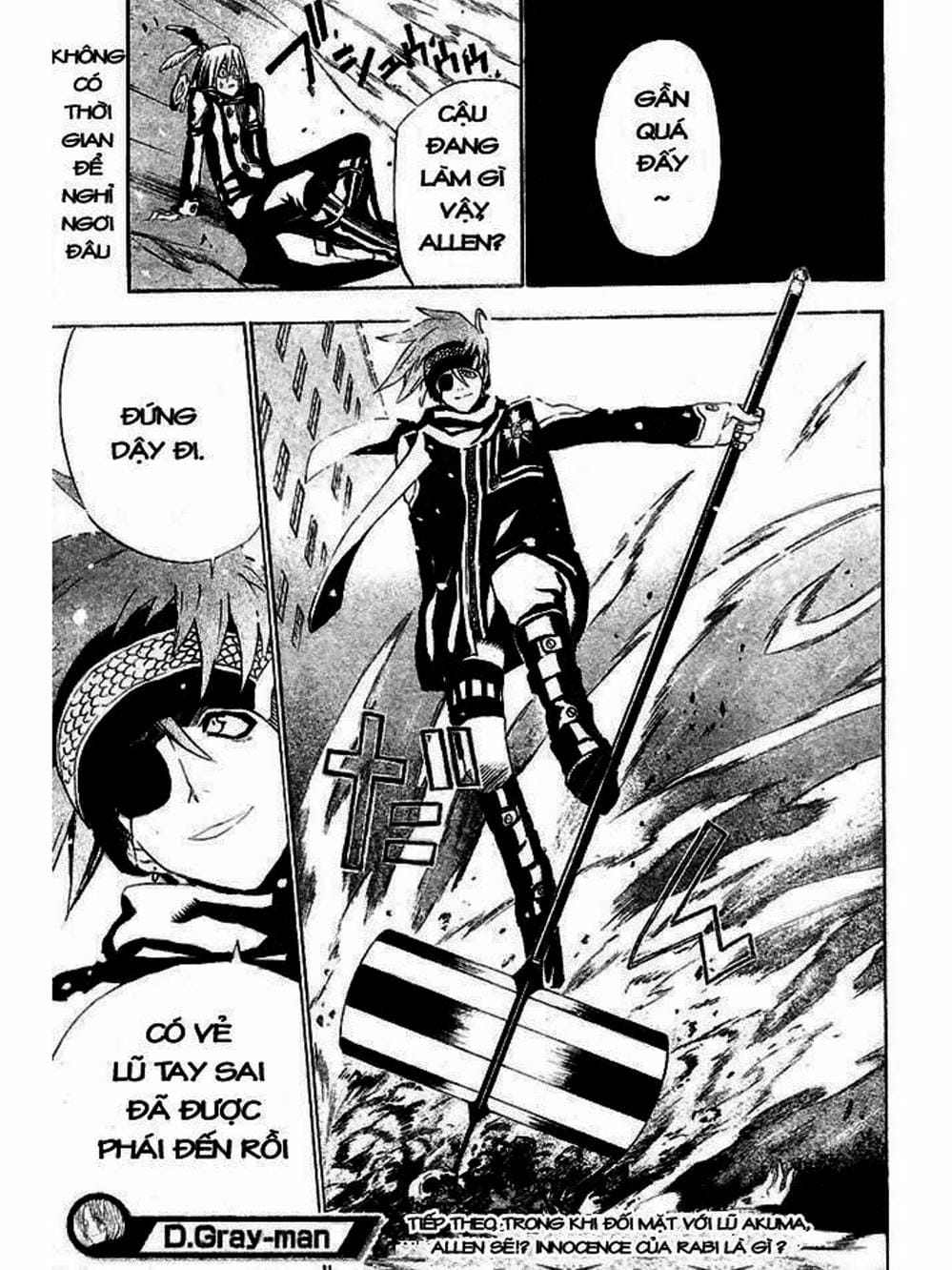 Truyện Tranh Quái Vật Sinh Ra Từ Linh Hồn Chết Chóc - D. Gray-Man trang 8