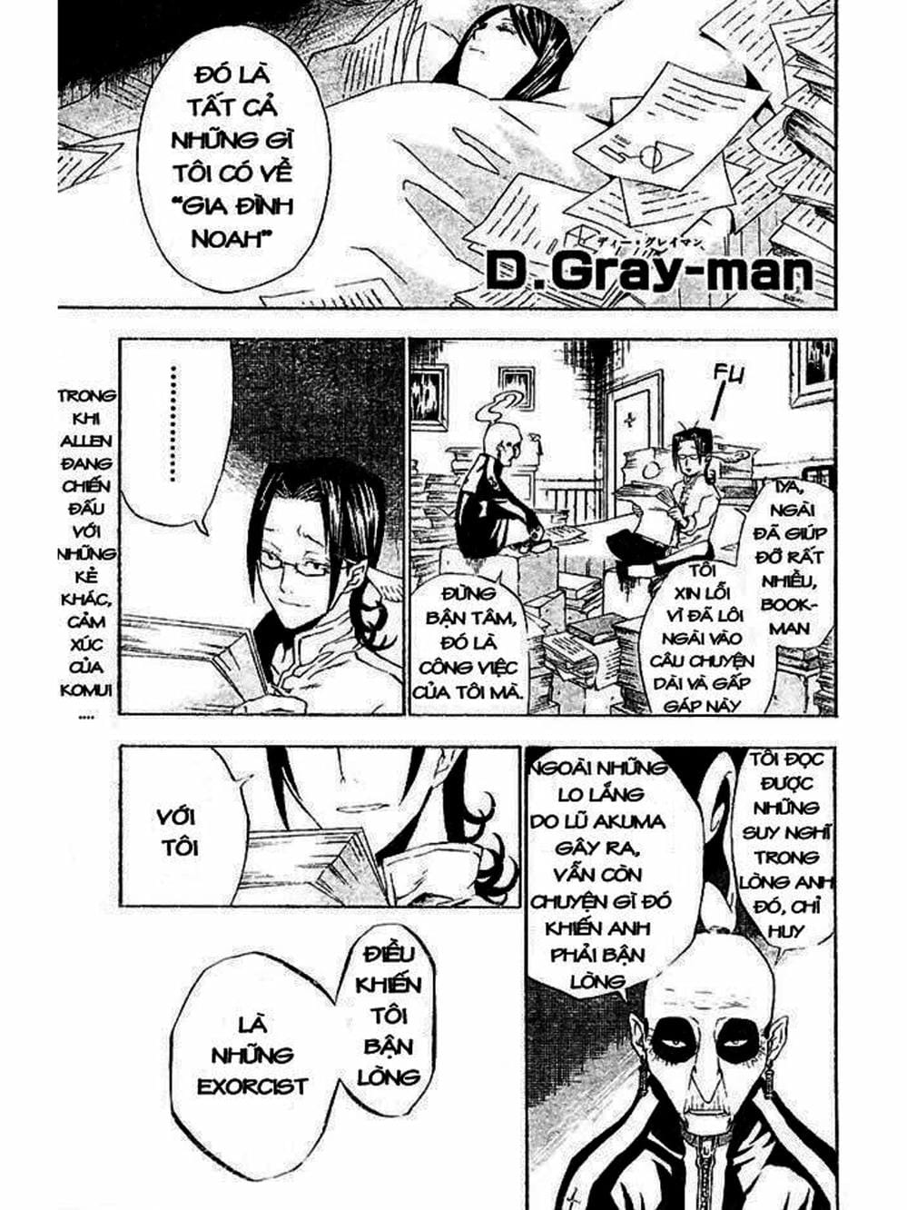 Truyện Tranh Quái Vật Sinh Ra Từ Linh Hồn Chết Chóc - D. Gray-Man trang 8