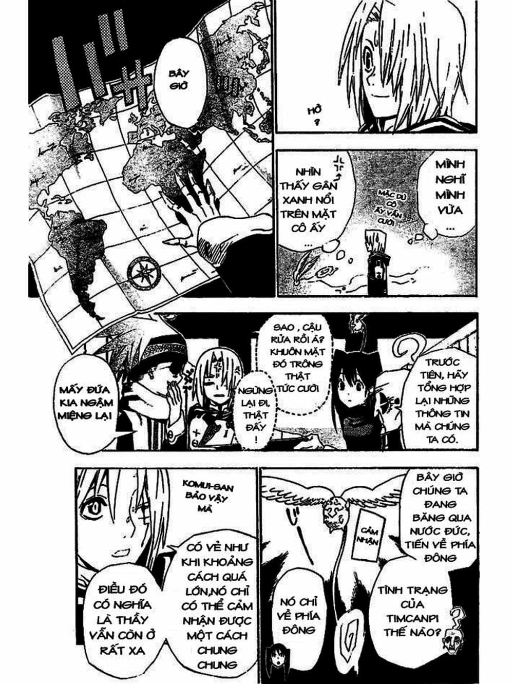 Truyện Tranh Quái Vật Sinh Ra Từ Linh Hồn Chết Chóc - D. Gray-Man trang 8