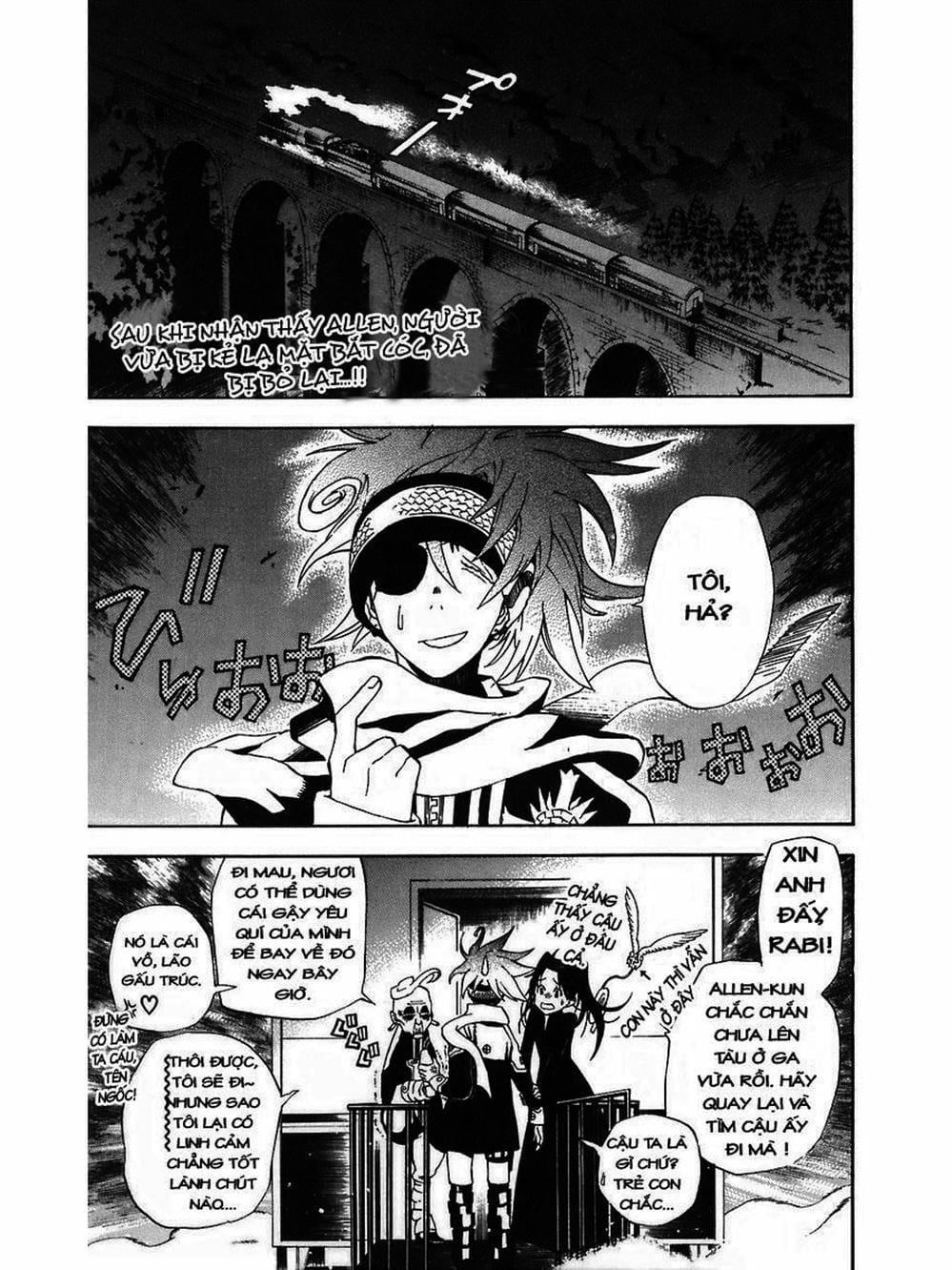 Truyện Tranh Quái Vật Sinh Ra Từ Linh Hồn Chết Chóc - D. Gray-Man trang 8