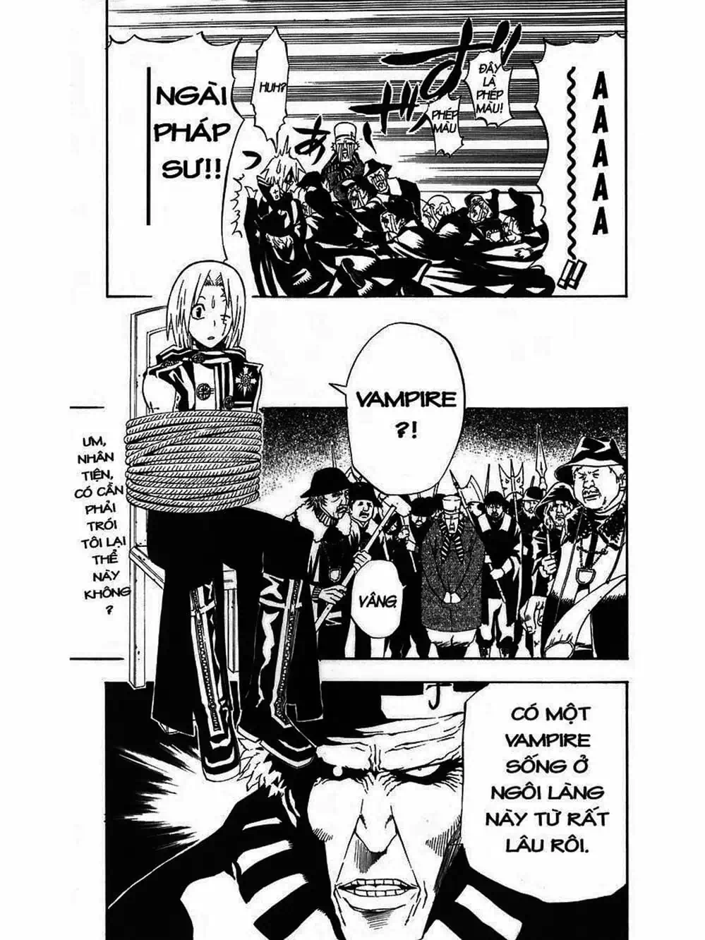 Truyện Tranh Quái Vật Sinh Ra Từ Linh Hồn Chết Chóc - D. Gray-Man trang 8