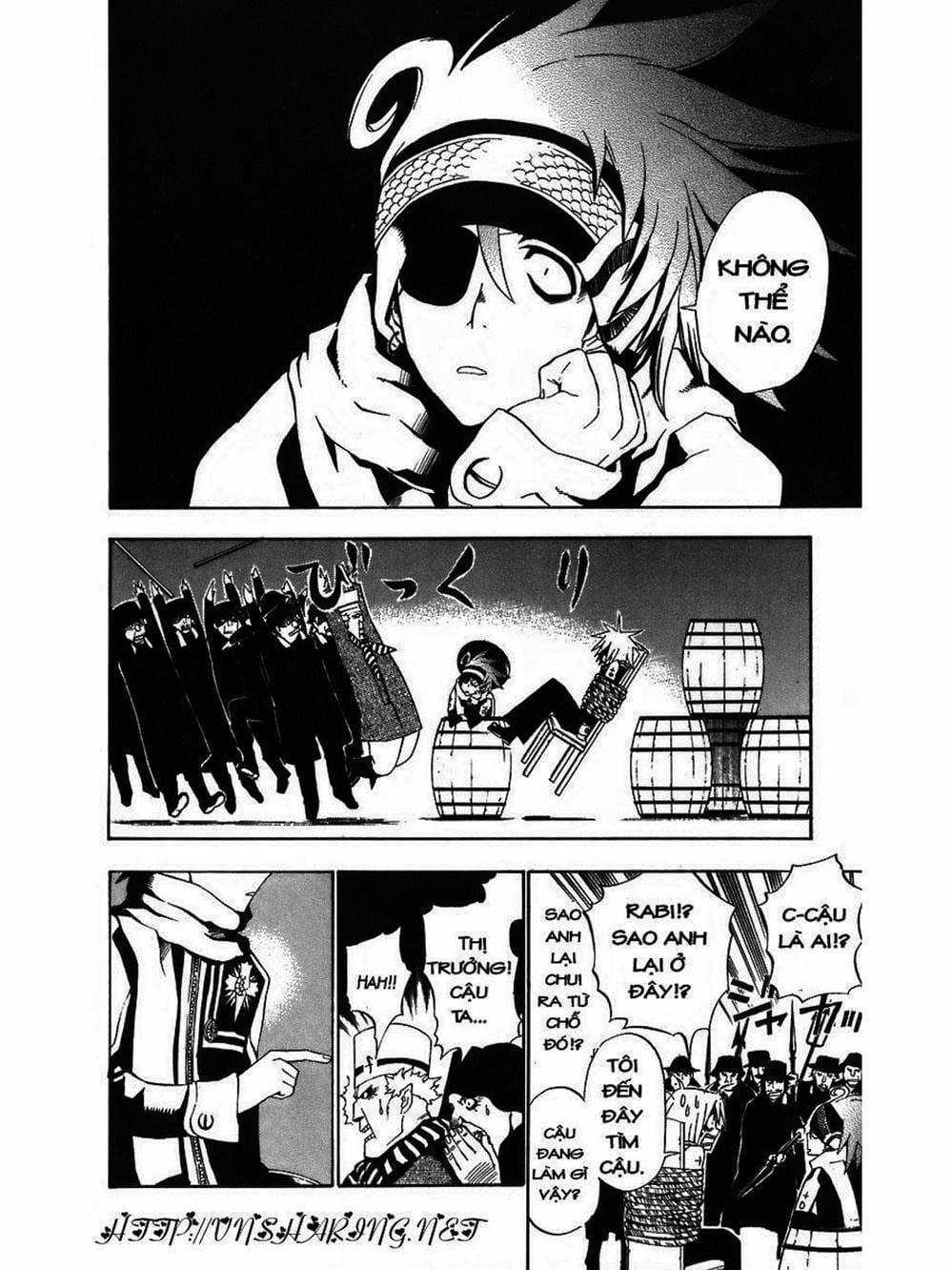 Truyện Tranh Quái Vật Sinh Ra Từ Linh Hồn Chết Chóc - D. Gray-Man trang 8