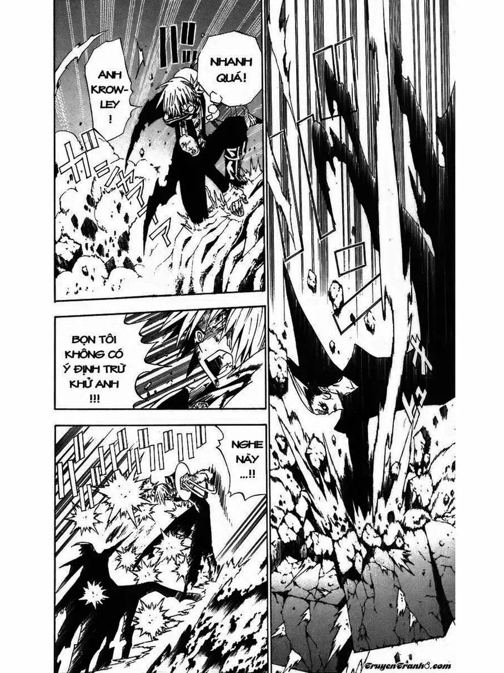 Truyện Tranh Quái Vật Sinh Ra Từ Linh Hồn Chết Chóc - D. Gray-Man trang 8