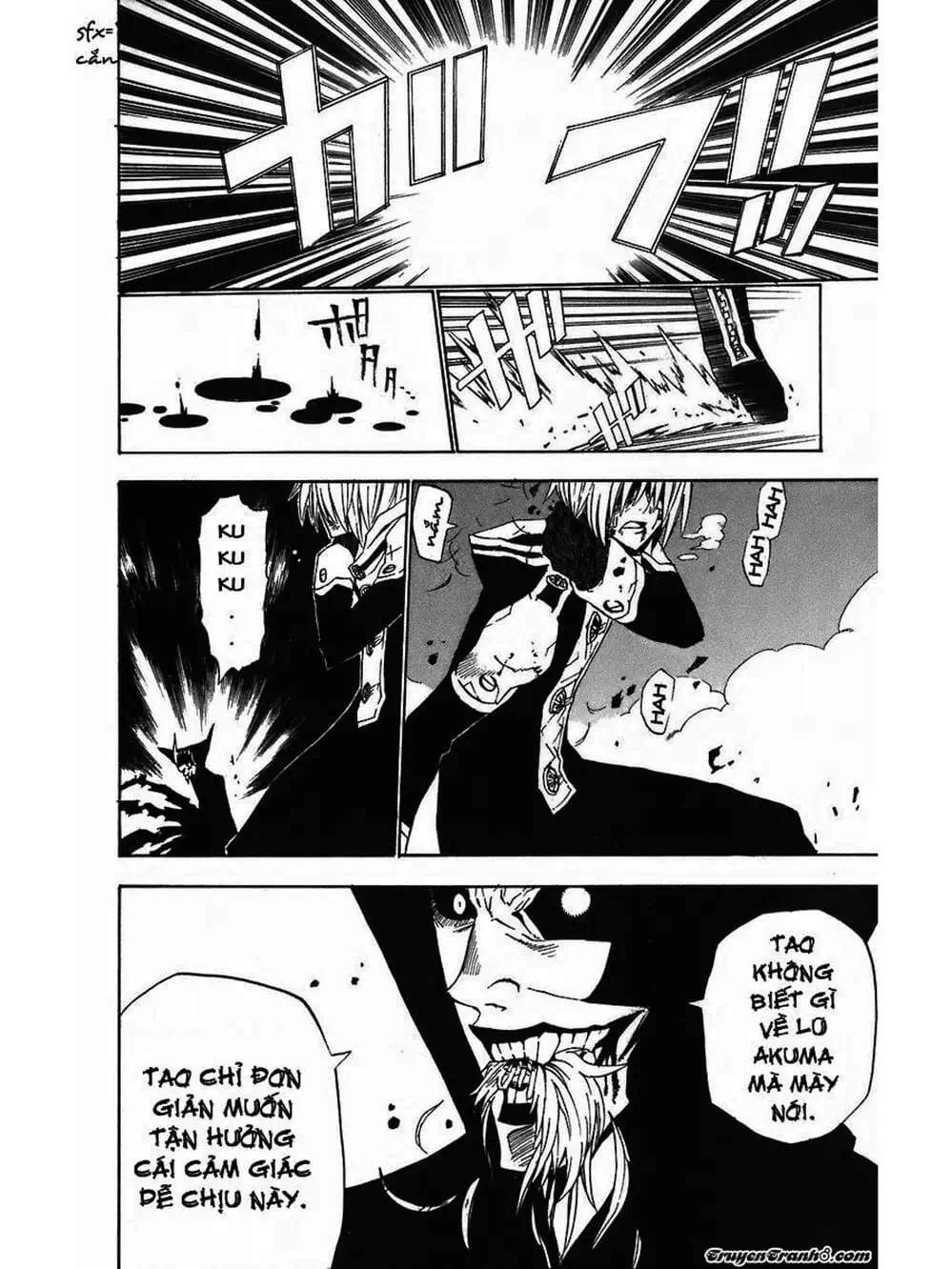 Truyện Tranh Quái Vật Sinh Ra Từ Linh Hồn Chết Chóc - D. Gray-Man trang 8