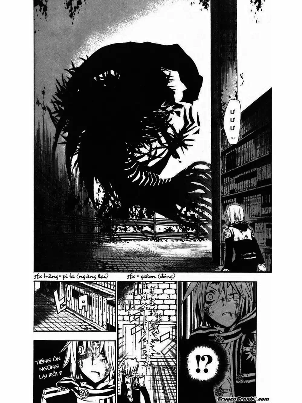 Truyện Tranh Quái Vật Sinh Ra Từ Linh Hồn Chết Chóc - D. Gray-Man trang 8