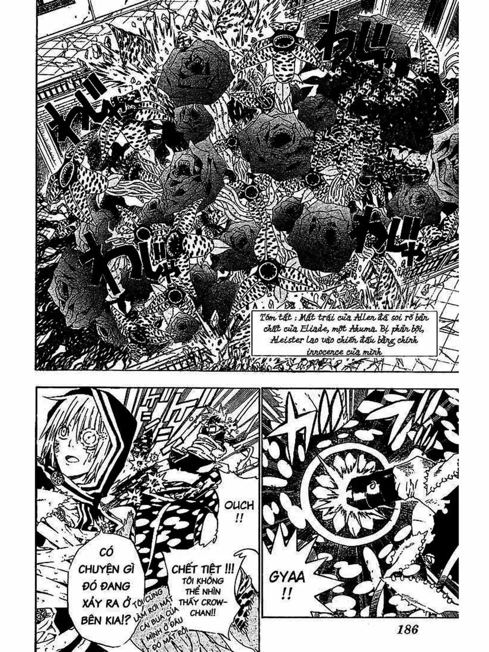 Truyện Tranh Quái Vật Sinh Ra Từ Linh Hồn Chết Chóc - D. Gray-Man trang 8