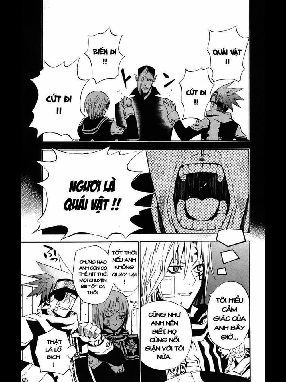 Truyện Tranh Quái Vật Sinh Ra Từ Linh Hồn Chết Chóc - D. Gray-Man trang 8