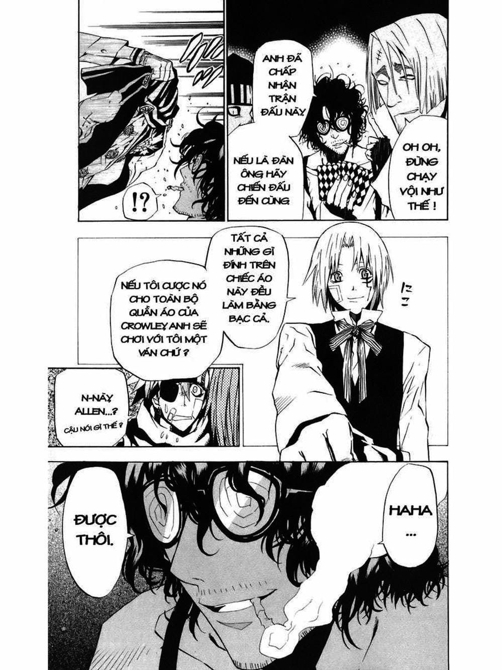 Truyện Tranh Quái Vật Sinh Ra Từ Linh Hồn Chết Chóc - D. Gray-Man trang 8