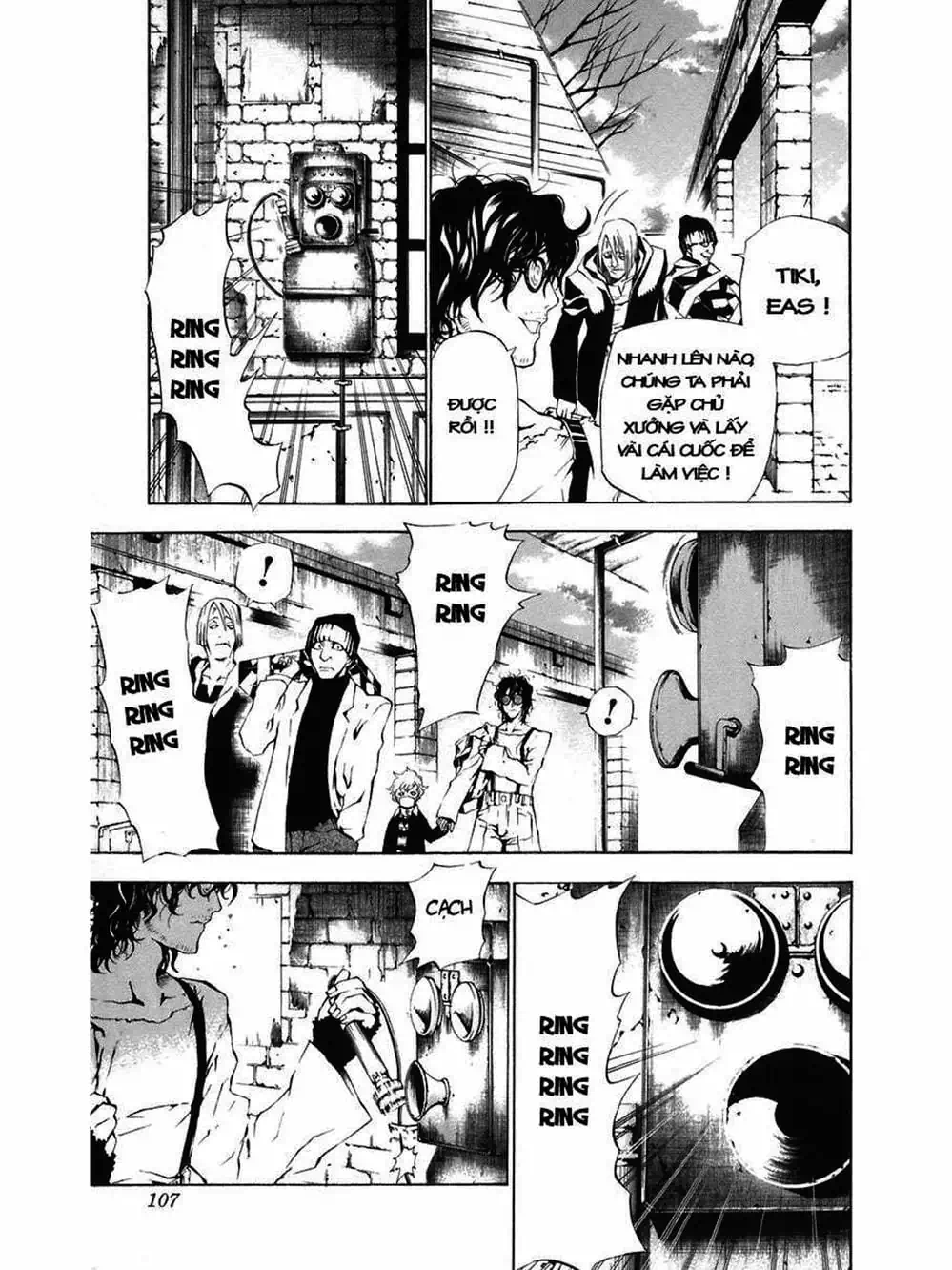 Truyện Tranh Quái Vật Sinh Ra Từ Linh Hồn Chết Chóc - D. Gray-Man trang 8