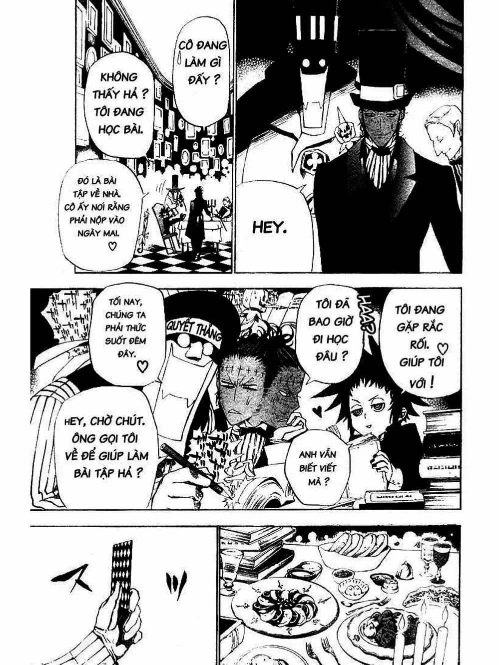 Truyện Tranh Quái Vật Sinh Ra Từ Linh Hồn Chết Chóc - D. Gray-Man trang 8
