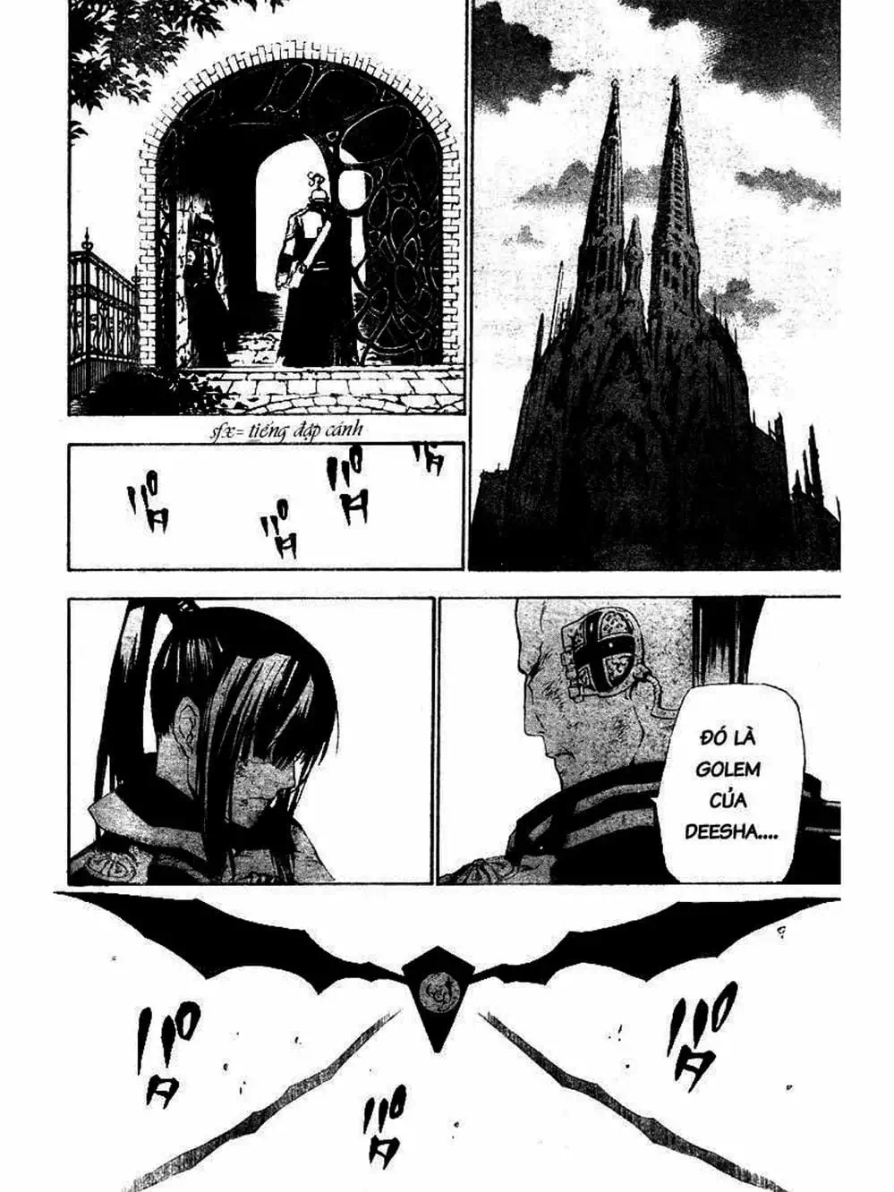 Truyện Tranh Quái Vật Sinh Ra Từ Linh Hồn Chết Chóc - D. Gray-Man trang 8