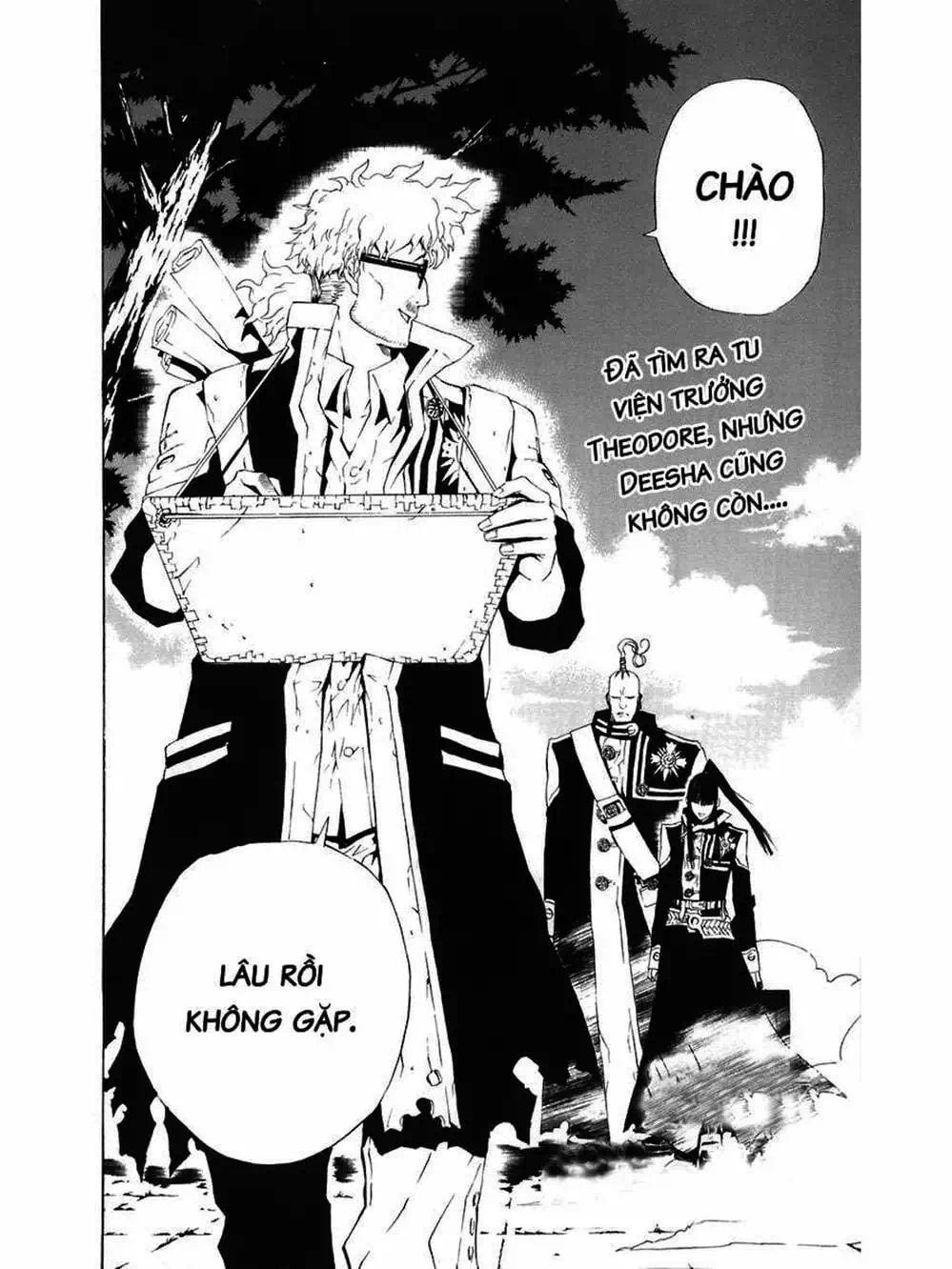 Truyện Tranh Quái Vật Sinh Ra Từ Linh Hồn Chết Chóc - D. Gray-Man trang 8