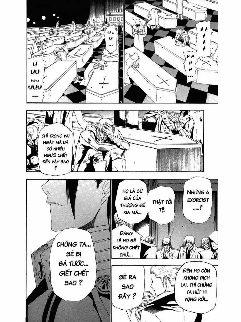 Truyện Tranh Quái Vật Sinh Ra Từ Linh Hồn Chết Chóc - D. Gray-Man trang 8