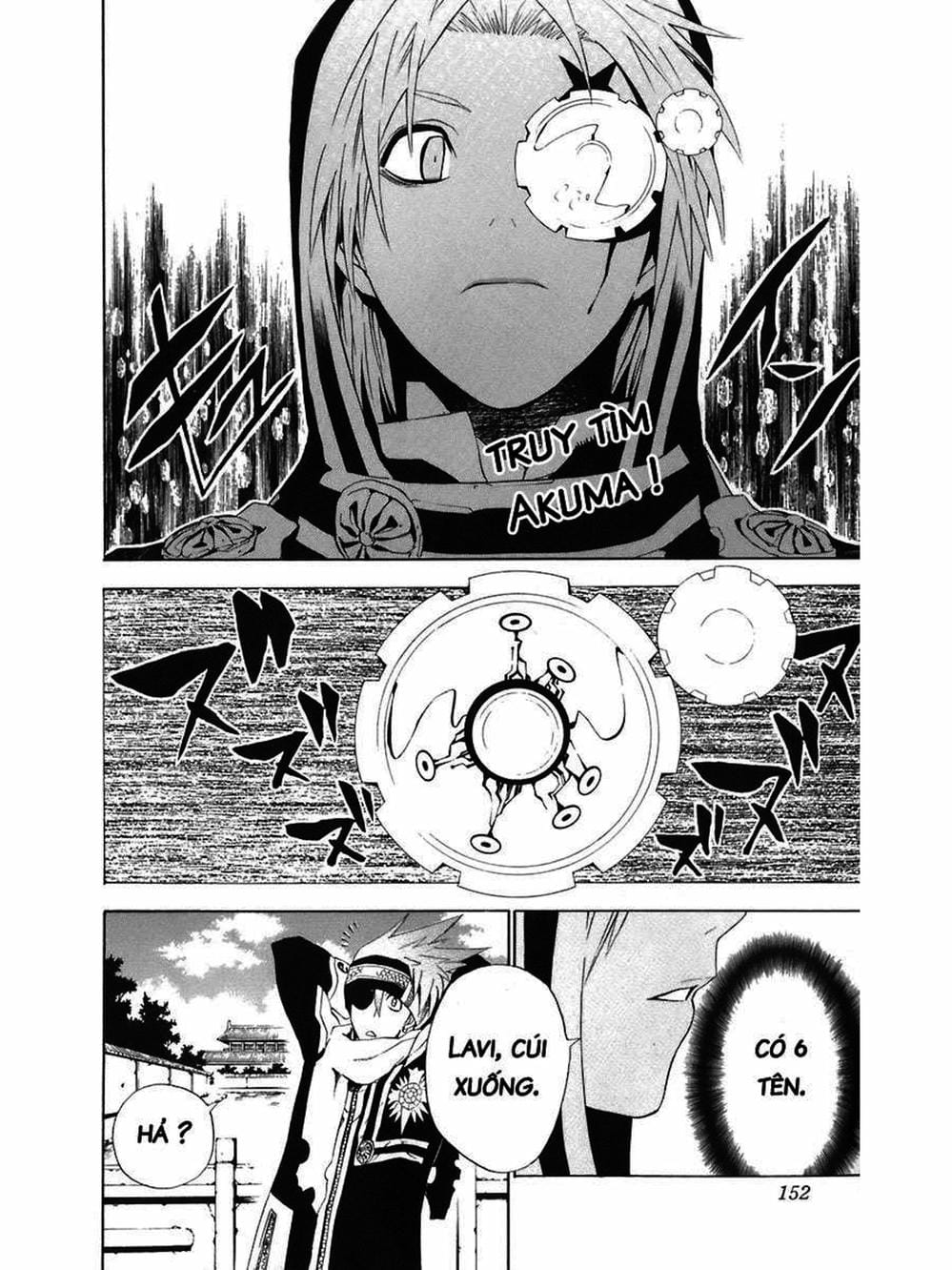 Truyện Tranh Quái Vật Sinh Ra Từ Linh Hồn Chết Chóc - D. Gray-Man trang 8