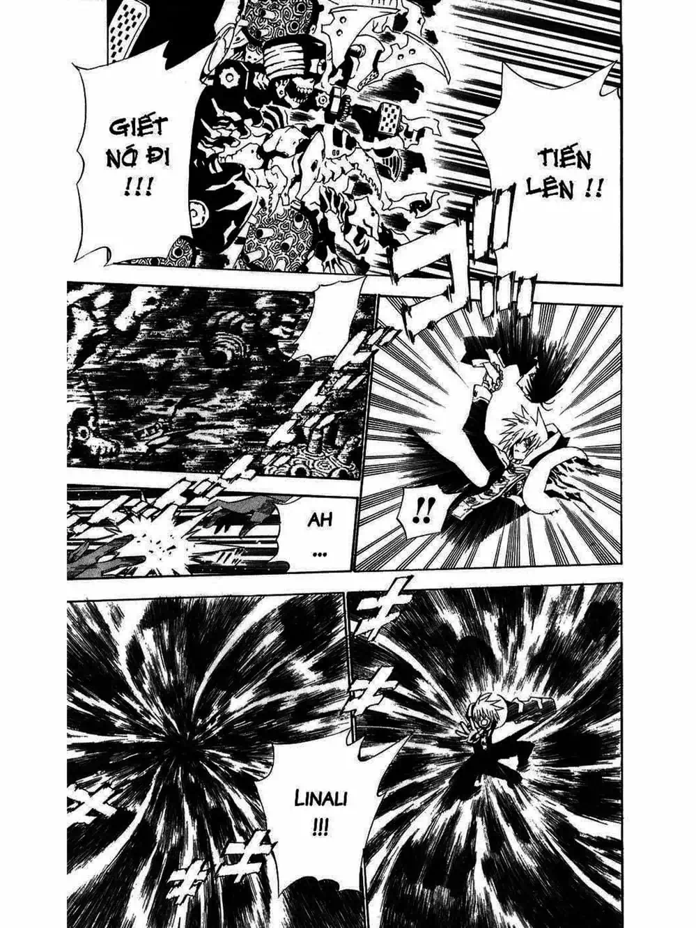 Truyện Tranh Quái Vật Sinh Ra Từ Linh Hồn Chết Chóc - D. Gray-Man trang 8