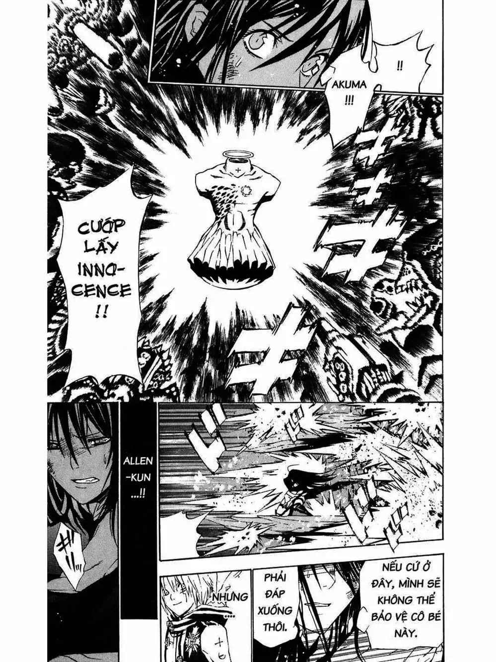 Truyện Tranh Quái Vật Sinh Ra Từ Linh Hồn Chết Chóc - D. Gray-Man trang 8