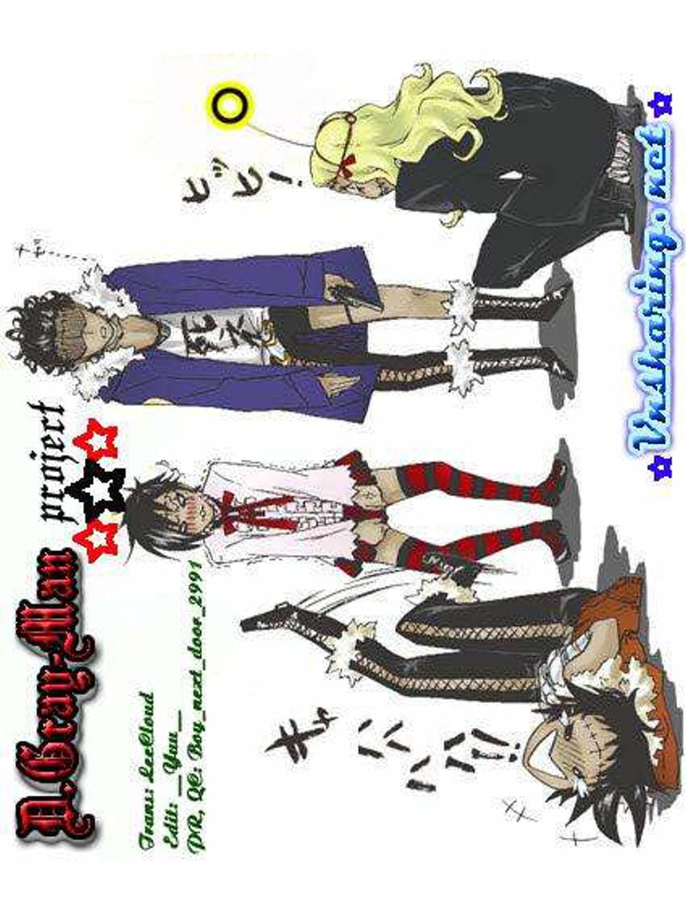 Truyện Tranh Quái Vật Sinh Ra Từ Linh Hồn Chết Chóc - D. Gray-Man trang 8