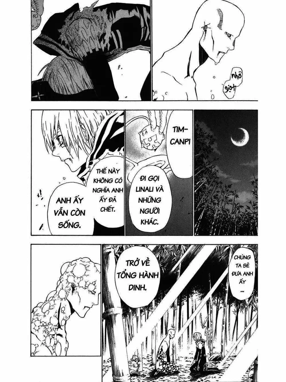 Truyện Tranh Quái Vật Sinh Ra Từ Linh Hồn Chết Chóc - D. Gray-Man trang 8